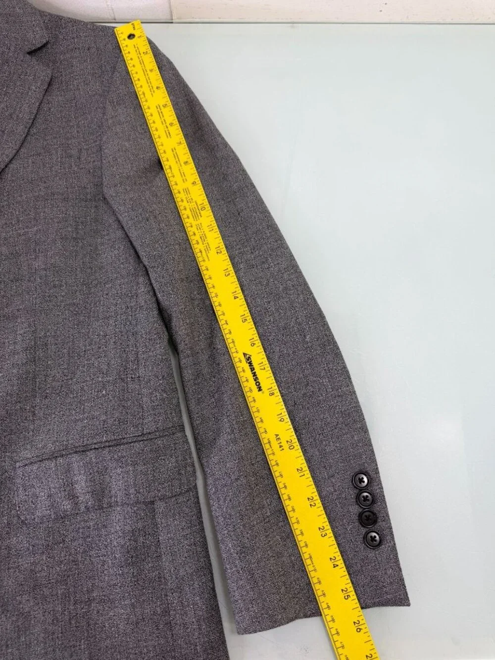 Brooks Brothers Regent Fit Blazer Jacket Men 42R Salt and Pepper Knit Sport Coat